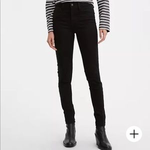 Levi black size 25 720 skinny jeans!